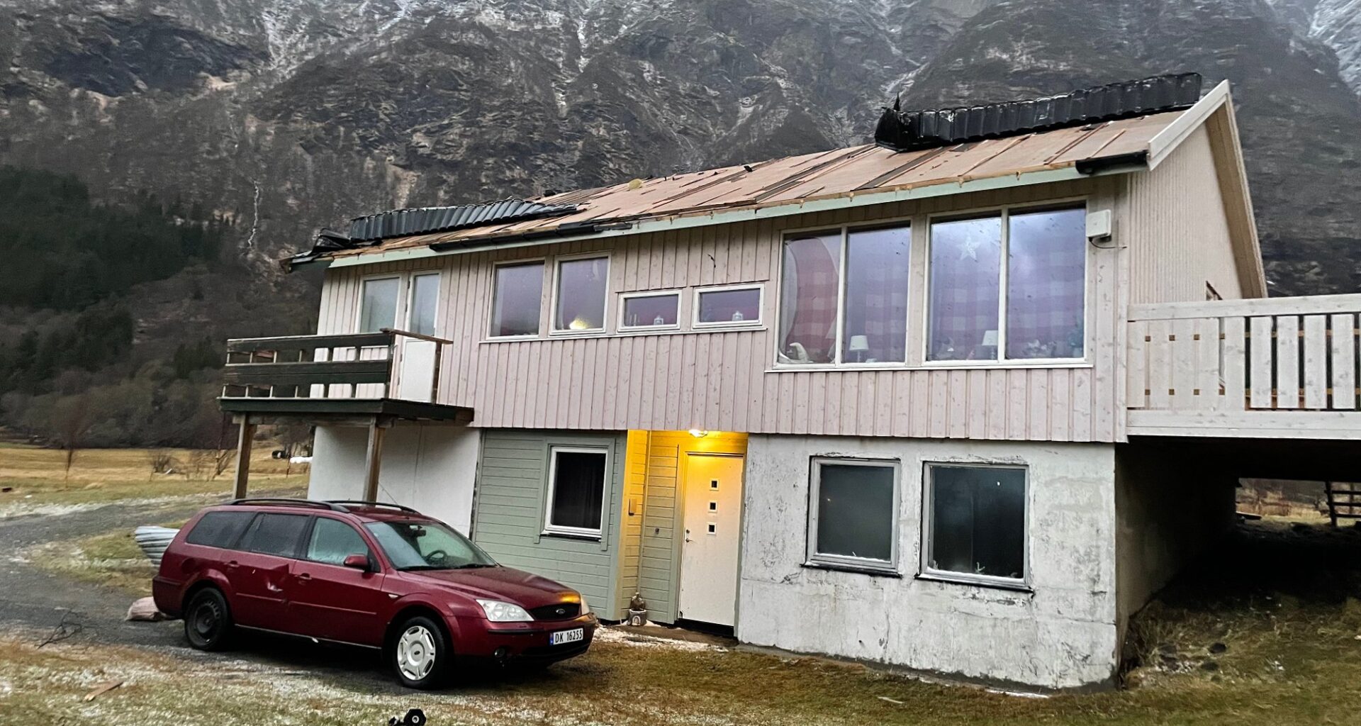 Uvær, Nyheter | Tove (63) har ikke opplevd lignende på 25 år: – Det ser ut som en krigssone - Avisa Nordland