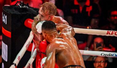 Anthony Joshua, Jake paul | Jake Paul bekrefter to brudd i kjeven etter tap på knockout mot Anthony Joshua