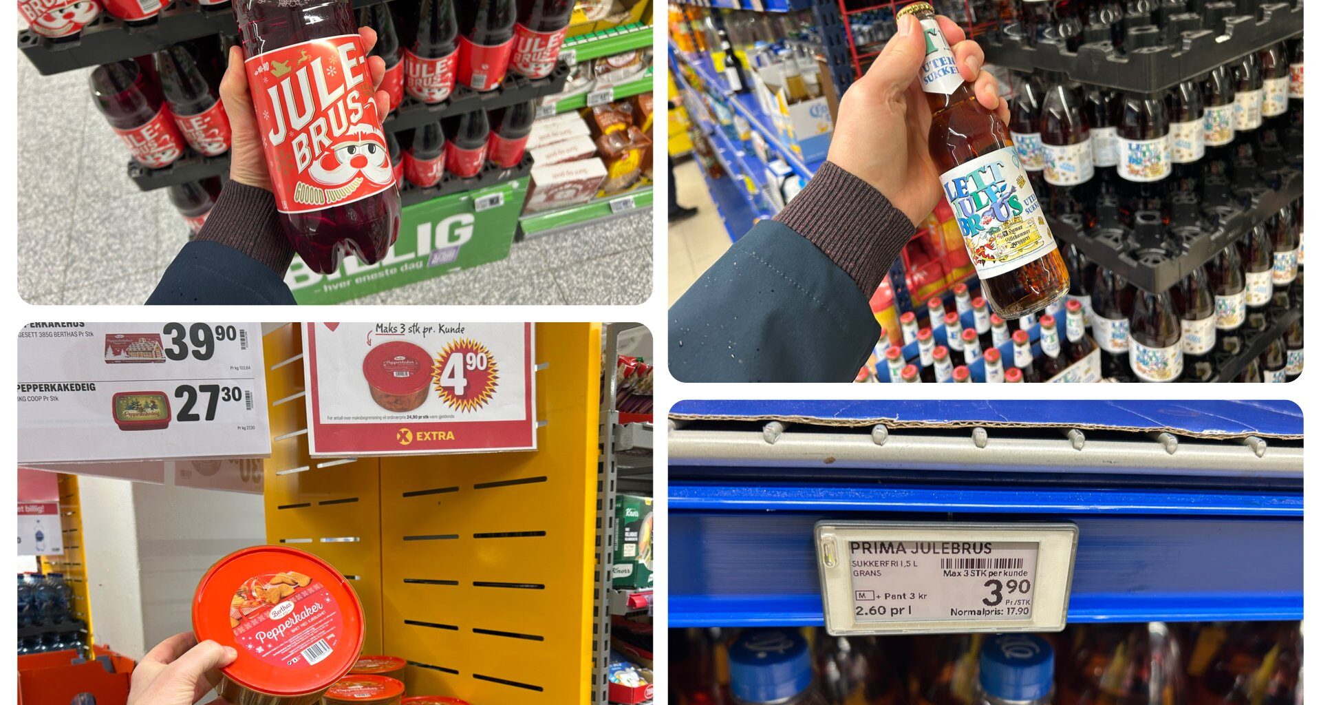 Priskrig, Julevarer | Ellevill julebrus-priskrig: