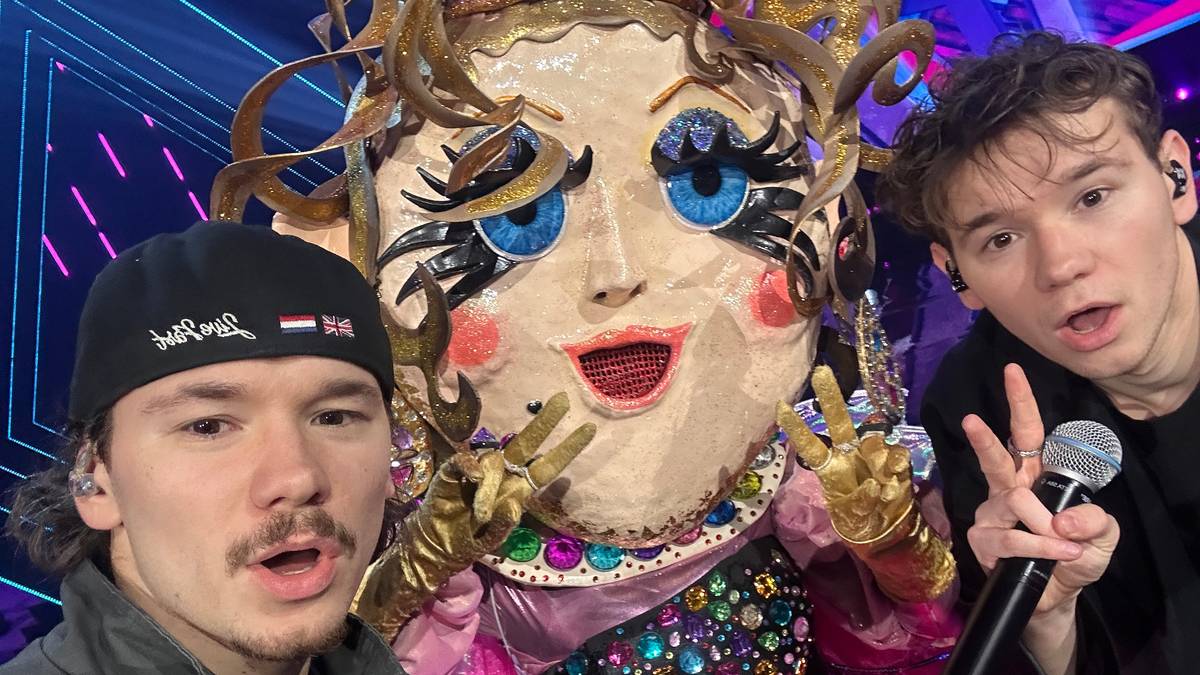 Marcus&Martinus sammen med «Marionetten»