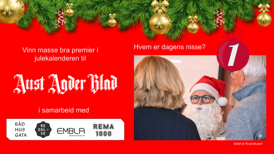 Risør, Gjerstad | AABs julekalender