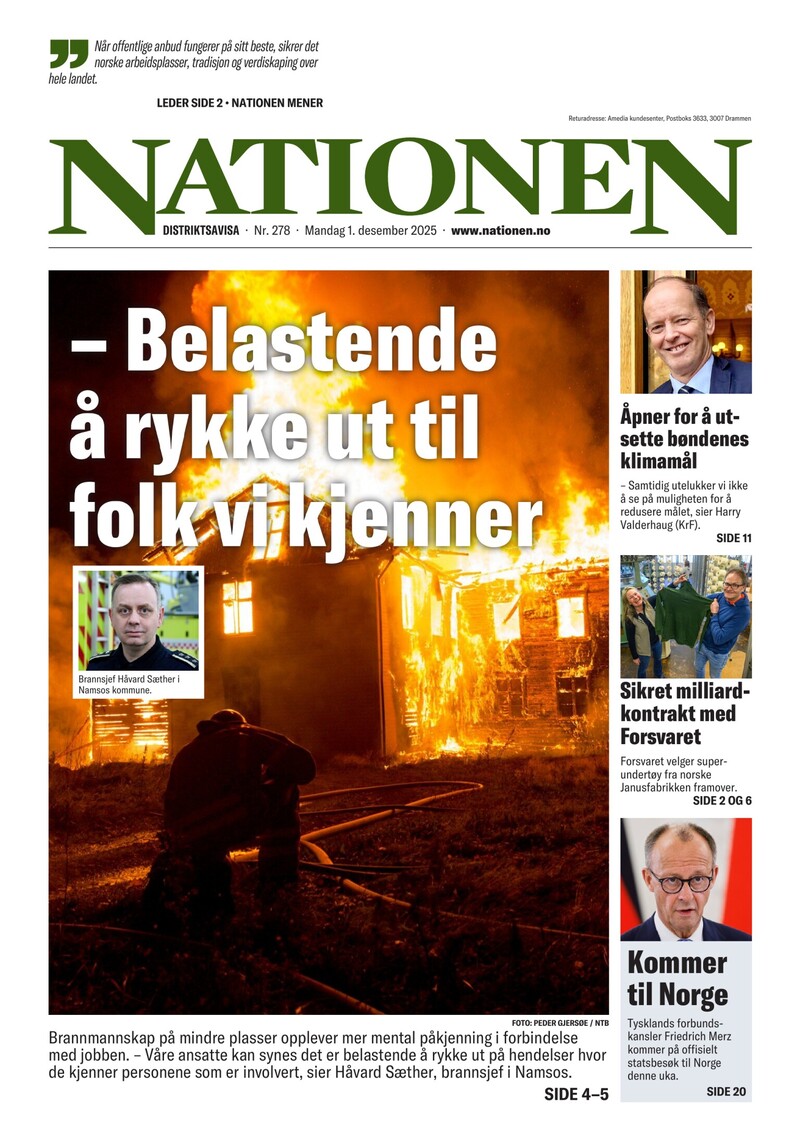 Forsiden til siste Eavis.