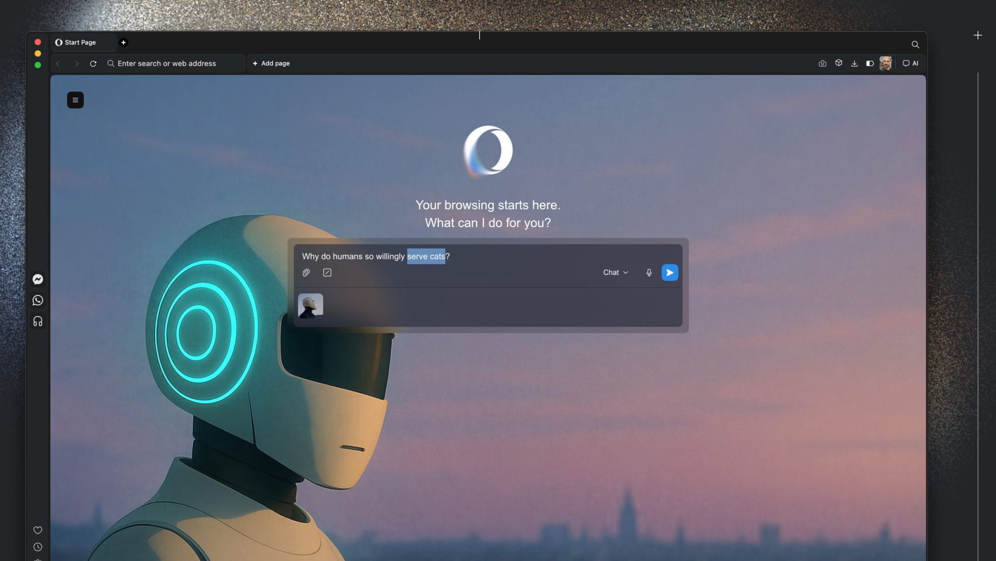 «Neon» er Operas bidrag til KI-nettleserne, og nå er den tilgjengelig for alle – til en pris.