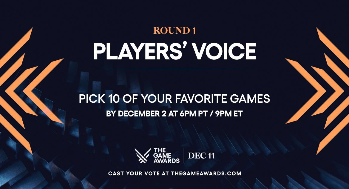 De nominerte Player's Voice-spillene til The Game Awards har blitt avslørt -
