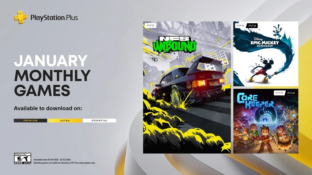 PlayStation Plus-medlemmer får Need for Speed og Epic Mickey gratis i januar -