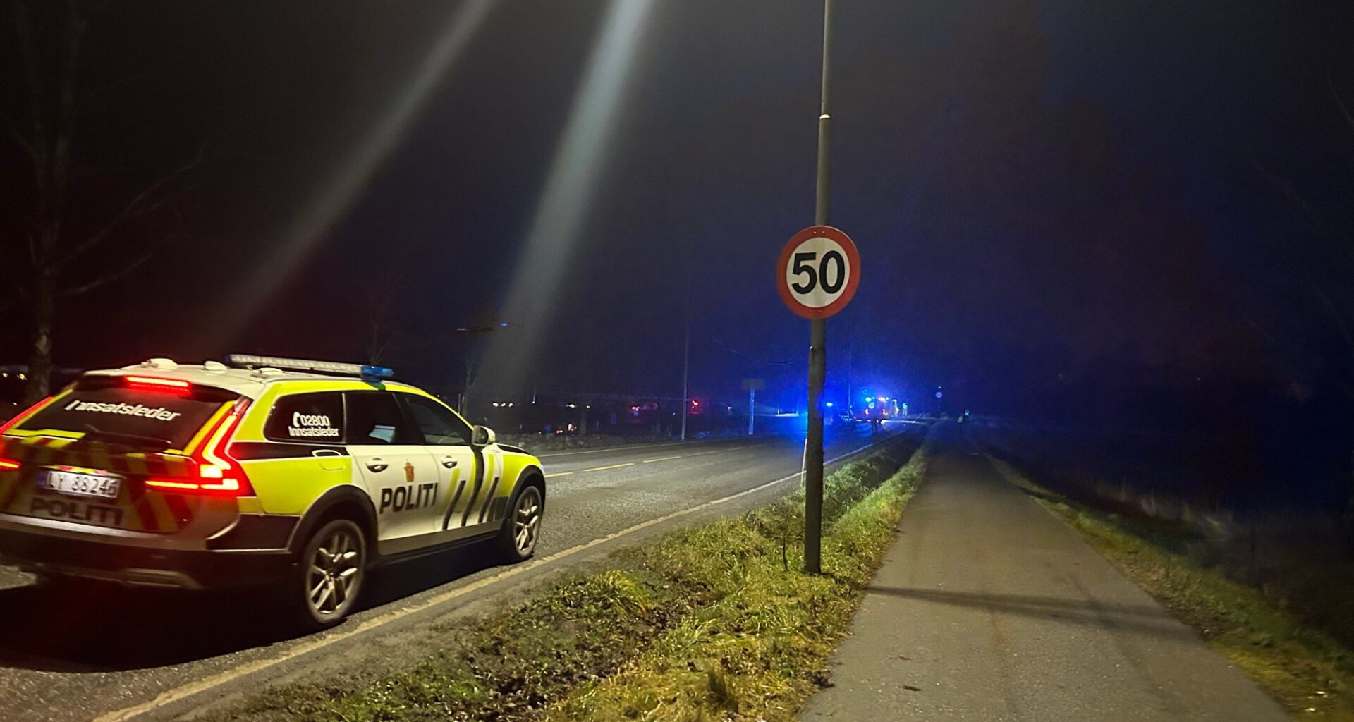 Alvorlig trafikkulykke i Tjølling – krimteknikere på vei - Tønsbergs Blad