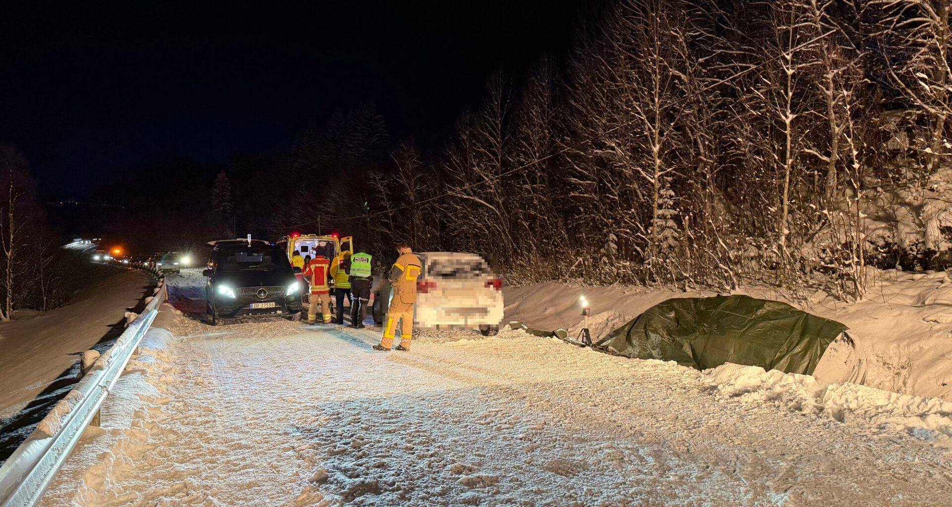 Trafikkulykke, Salangen | Her skjedde den tragiske ulykken - Nordlys