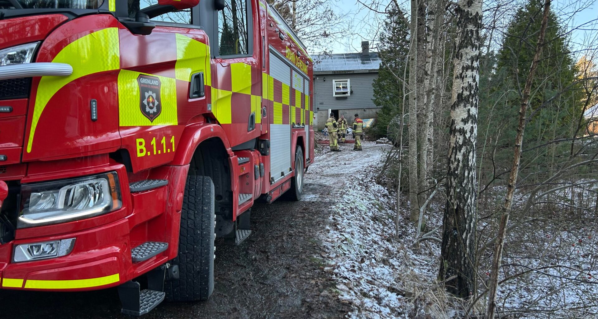 Brann, Bamble | Brann i enebolig – beboere evakuert