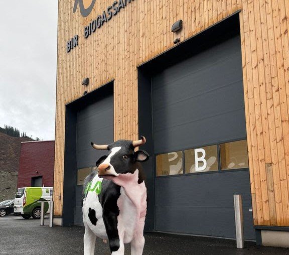 Nyheter, BIR | Nytt biogassanlegget åpnet: Epleskrotten du kaster vil få bussen til å rulle