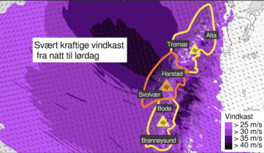 Uvær, Vær | Kraftig storm på vei: – Kan bli orkan