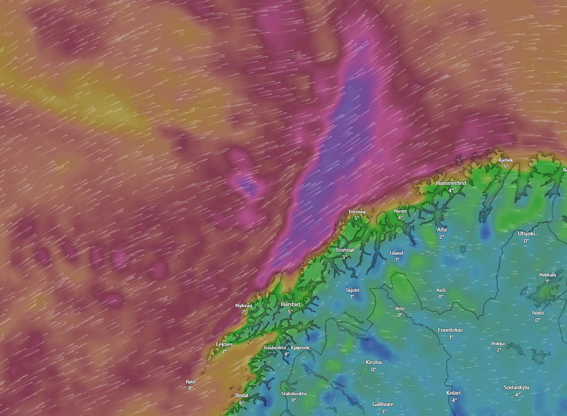 Vær, Uvær | Uvær på vei mot Troms: Dette blir de verste timene