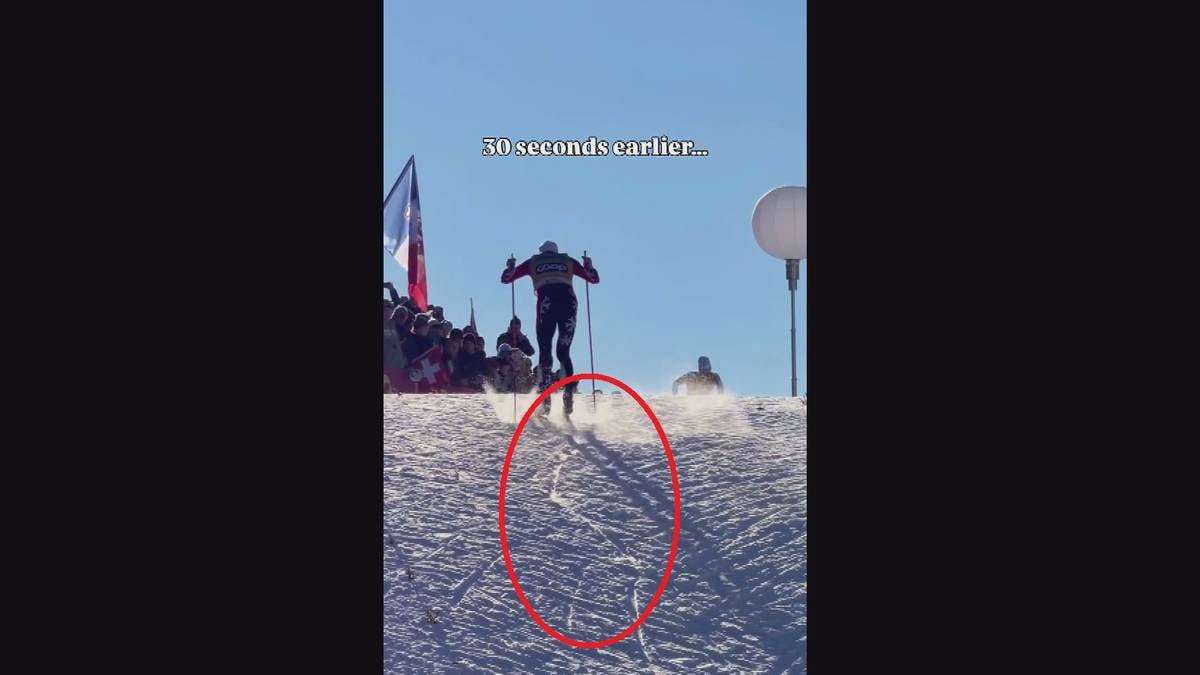 Klæbo-spor med rød ring