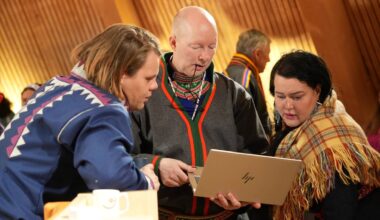 Jon-Christer Mudenia, Paul Bendikk Jåma og Silje Karine Muotka