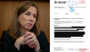 Selv får han ikke lese det.