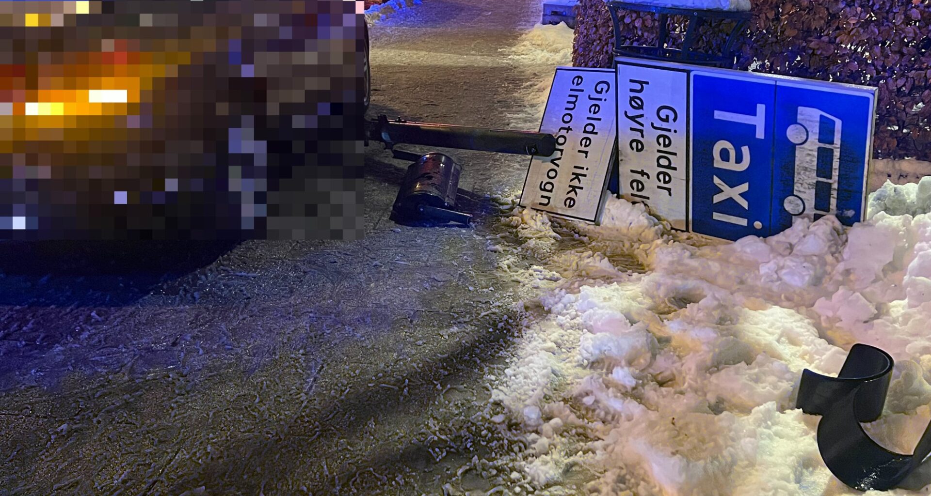 To personer påkjørt av bil