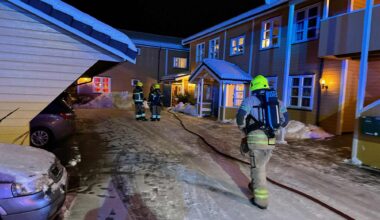 Stjørdal, Brann | 11 evakuert etter boligbrann