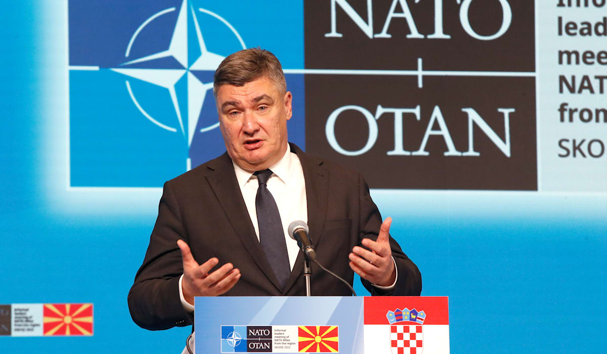 Kroatias president ber Trump ta Svalbard istedenfor Grønland