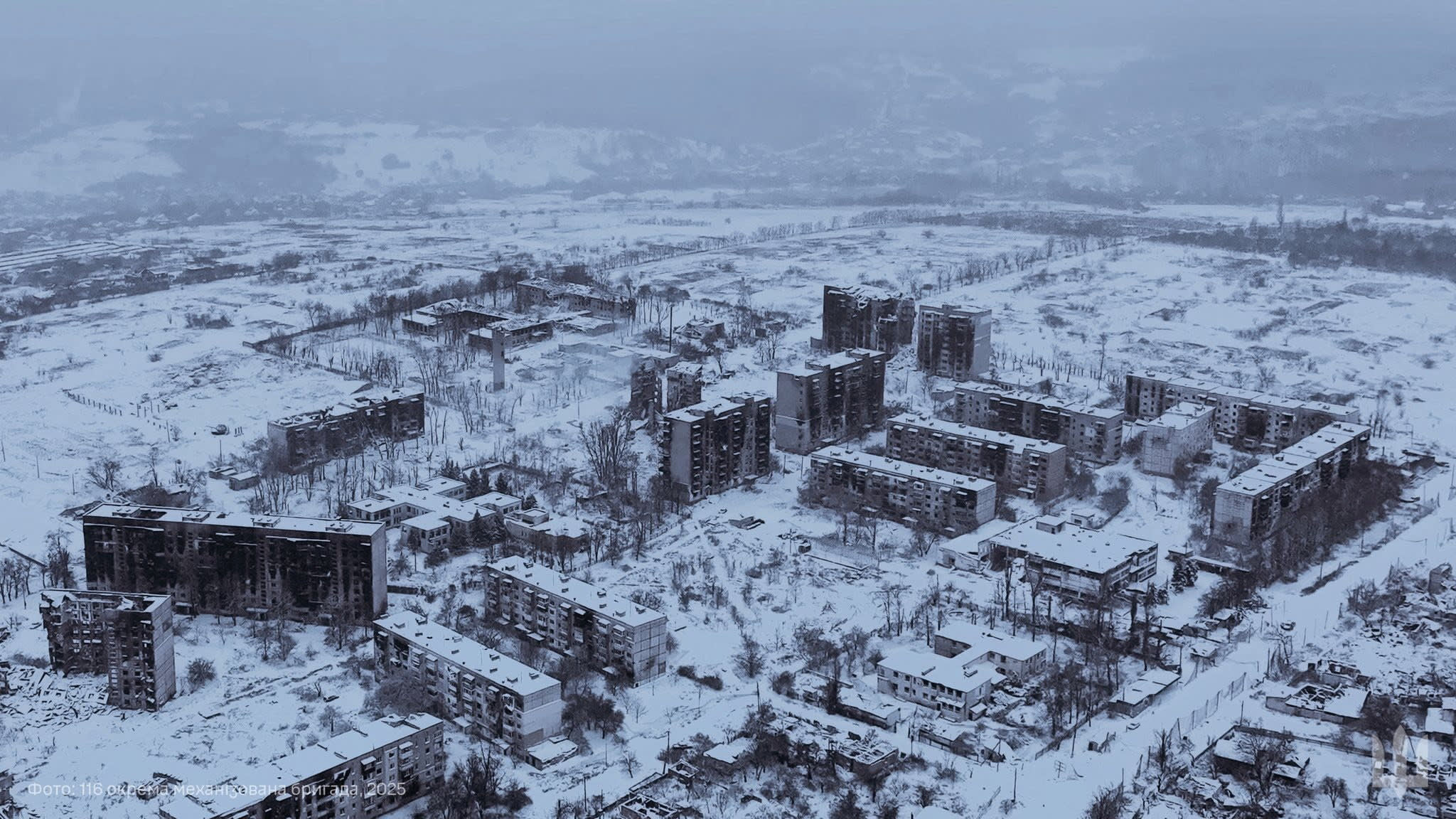 Kupjansk er en av flere ukrainske byer som er lagt i ruiner. Putin skrøt før jul av at byen var erobret, men i virkeligheten hadde ukrainske styrker gjennomført et motangrep og tatt tilbake det meste av den.