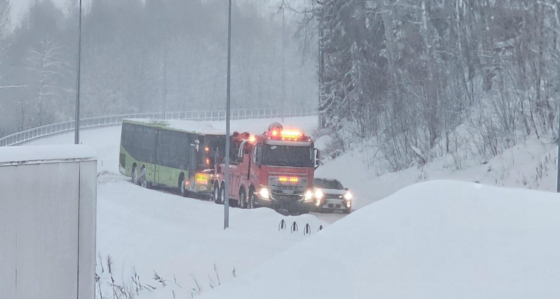 Nyheter, Trafikk | Her stopper ikke bussen: – Det er en del forsinkelser - Romerikes Blad