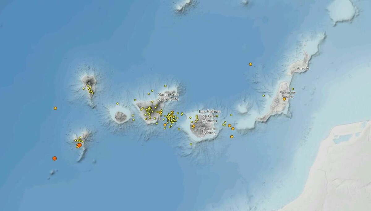 1960 jordskjelv på Kanariøyene i 2025