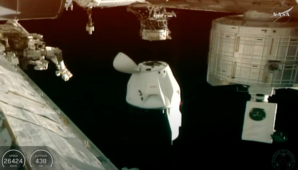 ISS-astronauter splasj-landet utenfor kysten av California