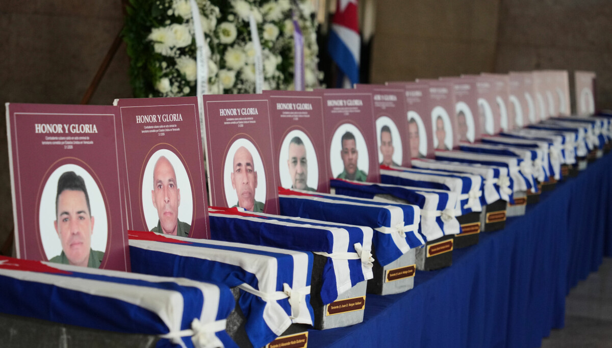 Drepte cubanske soldater sendt hjem fra Venezuela