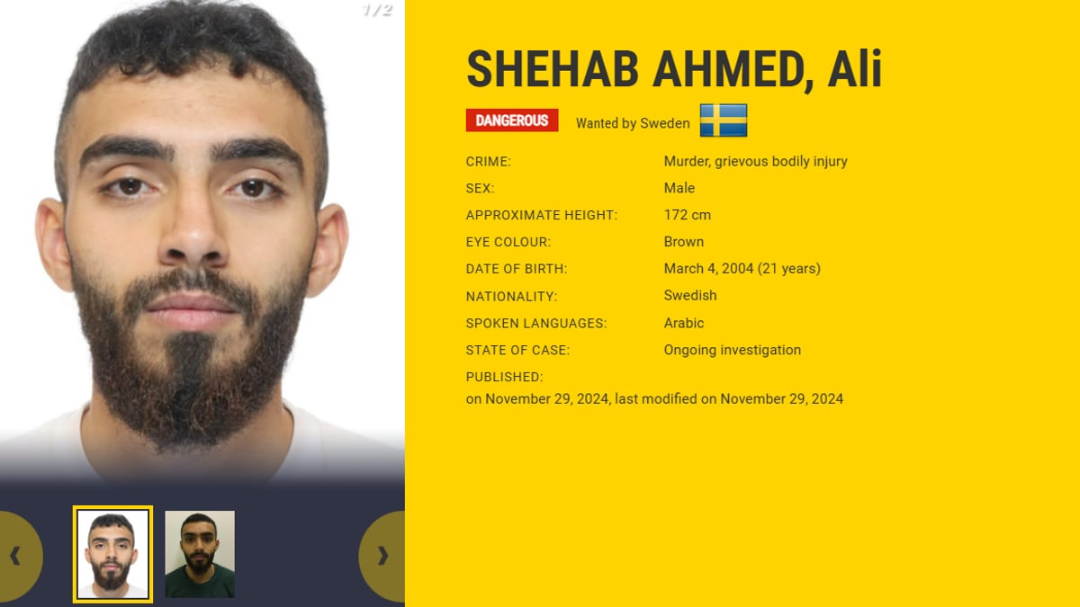 En etterlysning av en person