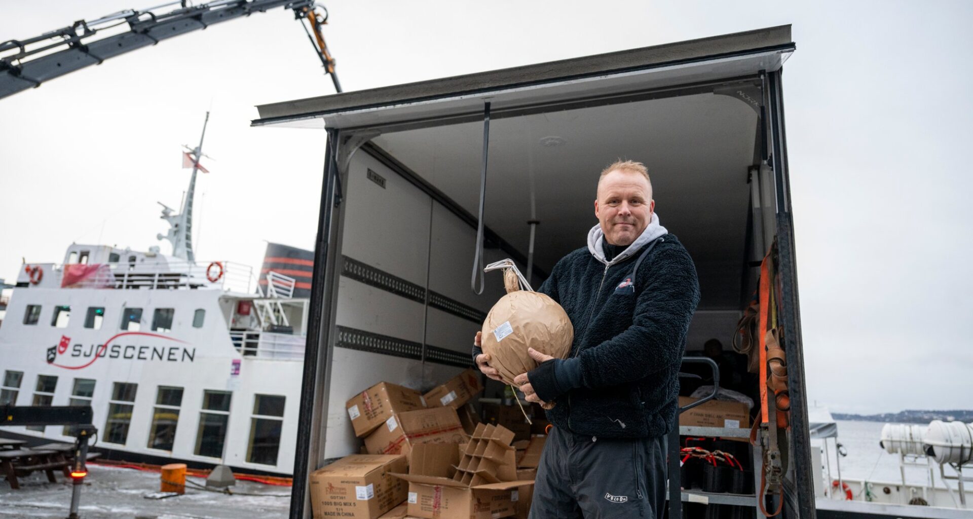 Nyhet, Bergen | Bomben til Lasse skal sørge for nyttårsfest i Vågen: – Håper bare det klarner!