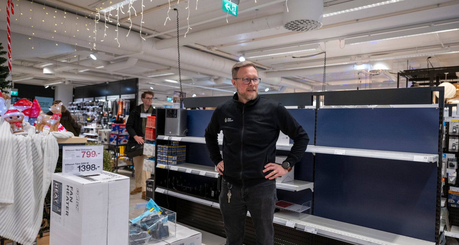 Nyhet, Kuldebølge | Ovner og ved rives vekk