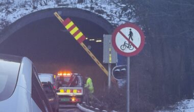 Istapper, Trafikk | Store istapper kan stenge flere bytunneler: – Må kakkes ned fortløpende