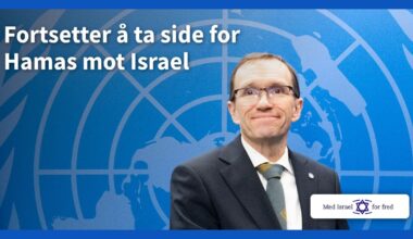 Fortsetter å ta side for Hamas mot Israel