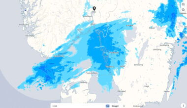 Nå er snøværet i gang
