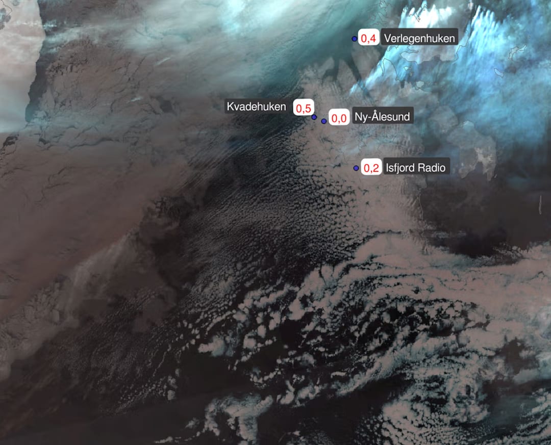 Svalbard er varmest i landet
