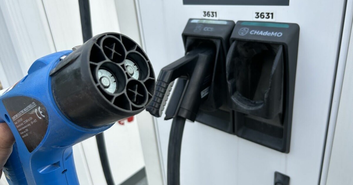 Kun én bil igjen som bruker denne ladeløsningen