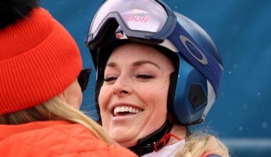 Lindsey Vonn leder i utforrennet i Zauchensee