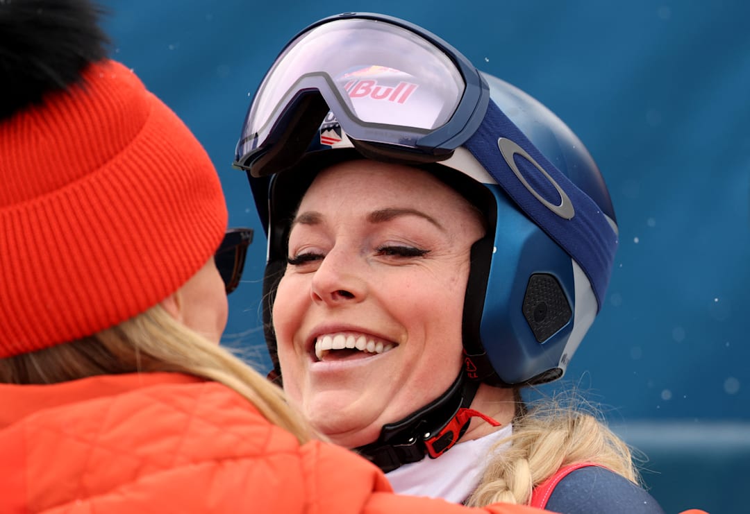 Lindsey Vonn leder i utforrennet i Zauchensee
