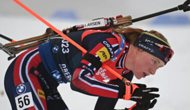Kirkeeide stilnet tyskerne - svensk fiasko i Oberhof