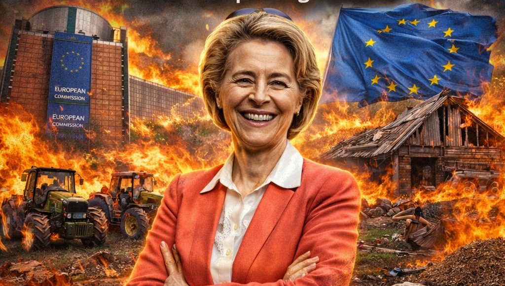 Ursula von der Leyen satte inn nådestøtet mot europeisk jordbruk