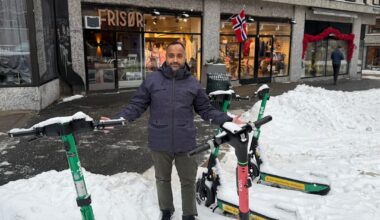 Elsparkesykler i snø – Oslo Arbeiderparti vil ha piggdekk