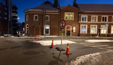 Vann, Maridalsveien | Problemer for viktige bussruter – må ha omkjøring i flere dager