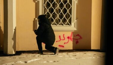 Gruppe tok seg inn på området til Irans ambassade i Oslo