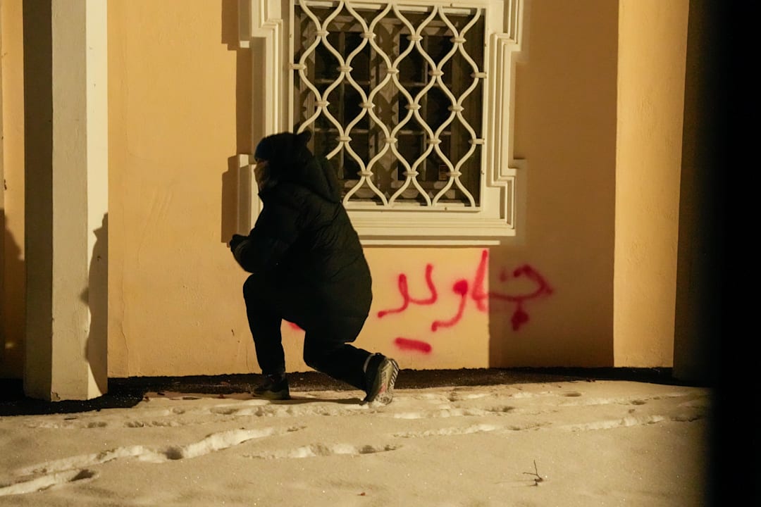 Gruppe tok seg inn på området til Irans ambassade i Oslo