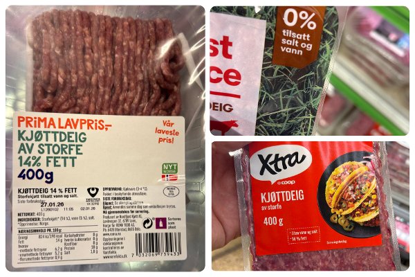 kjøttdeigpakke