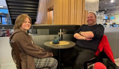 Jenny og Paul-Åke ble værfaste i stormen: – Dette er første gang det har skjedd - iSandnessjøen