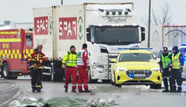 Død kvinne i veibanen på E6