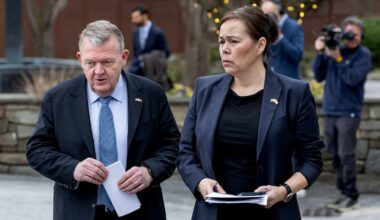 Utenriksminister Espen Barth Eide møter Danmarks utenriksminister i Oslo søndag