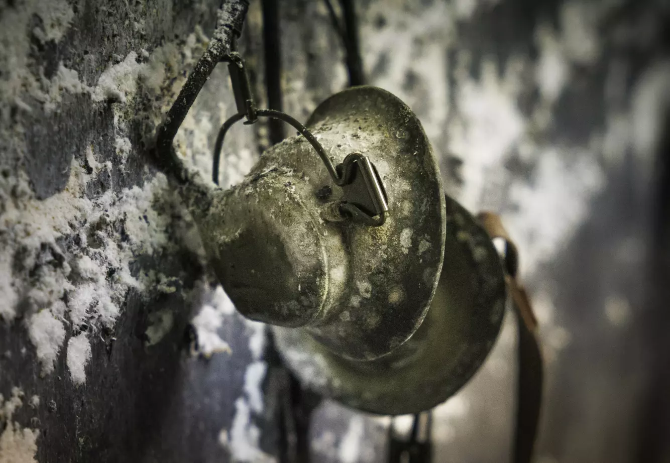 UTGÅTT: Dette headsettet fra Bose har definitivt sett bedre dager siden det var i bruk fram til 90-tallet. Foto: Lars Eivind Bones / Dagbladet