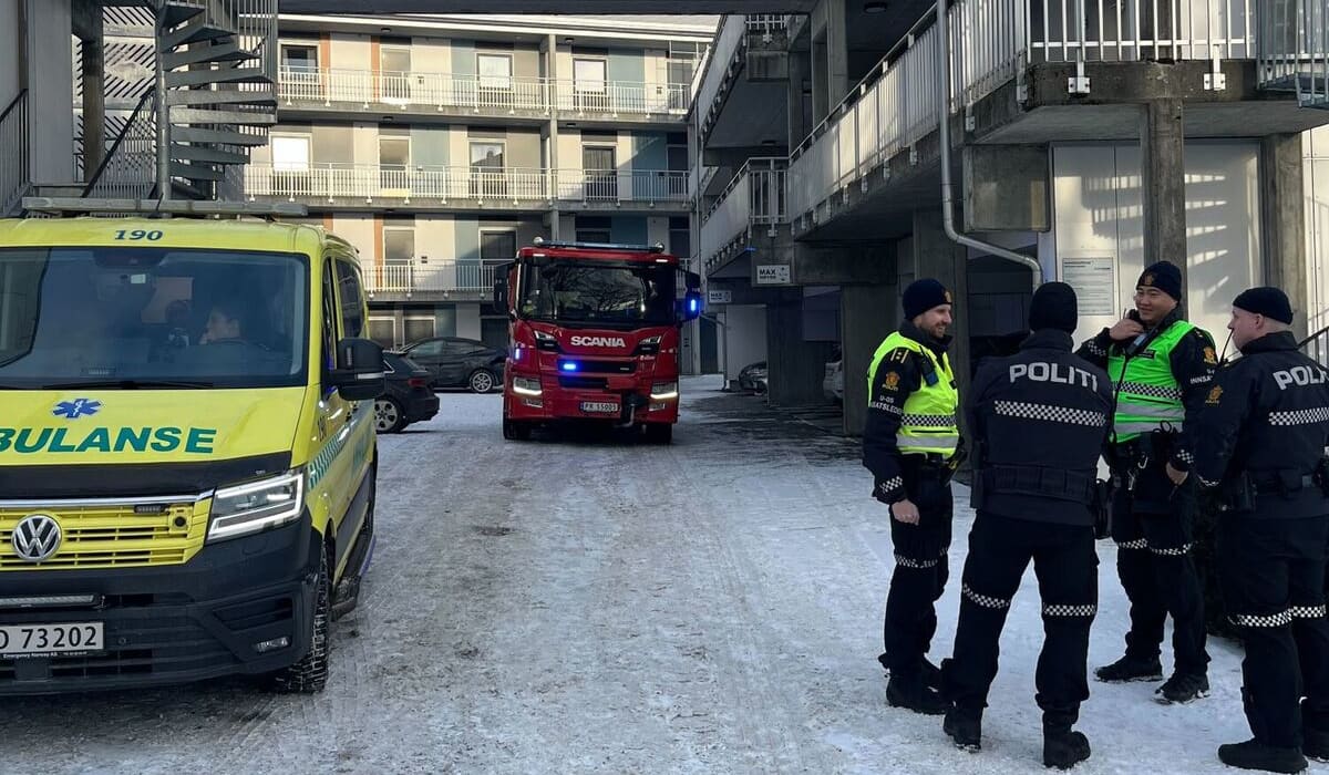 To til legevakt etter brann i leilighet på Lund - fvn.no