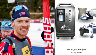 Høydemasken til Sivert Bakken var kjøpt fra nettstedet Altitude Zone