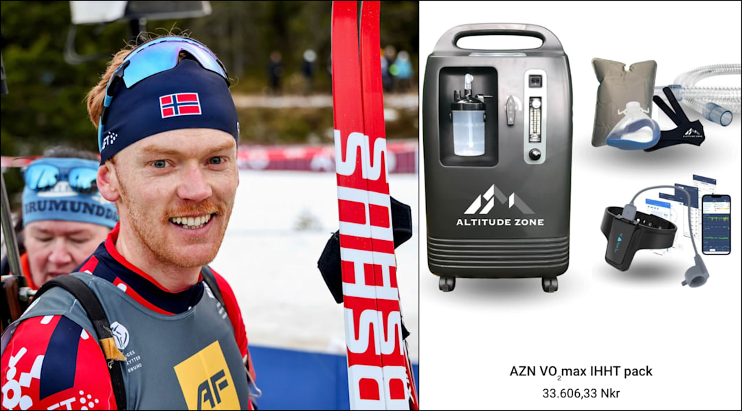 Høydemasken til Sivert Bakken var kjøpt fra nettstedet Altitude Zone